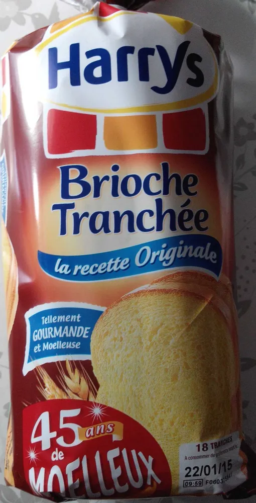 Brioche tranchée