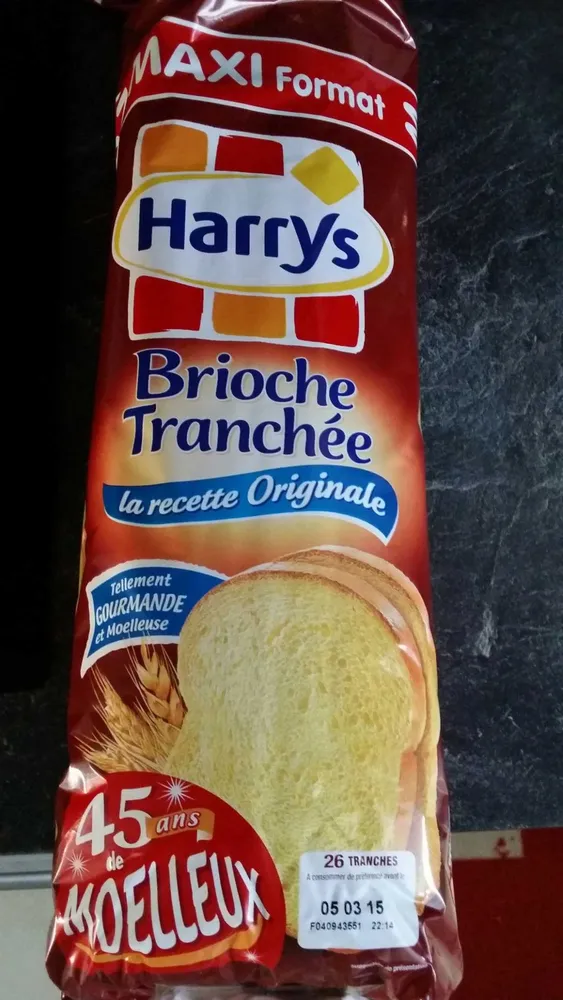 Brioche tranchée la recette originale