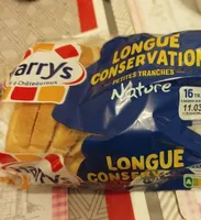 Pain de mie nature longue conservation petite tranches