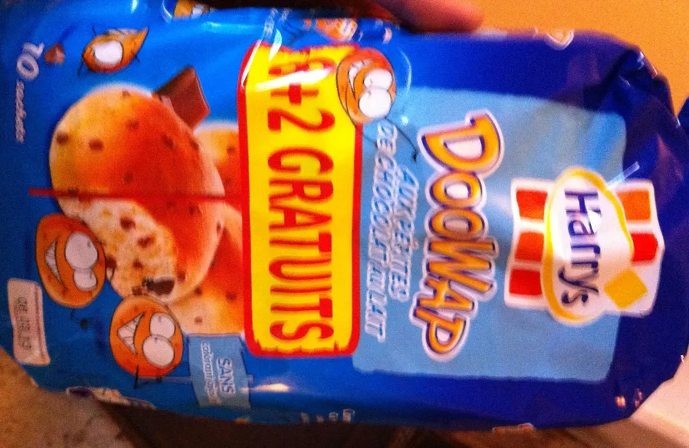 8 Doo Wap pépites chocolait +2 grat