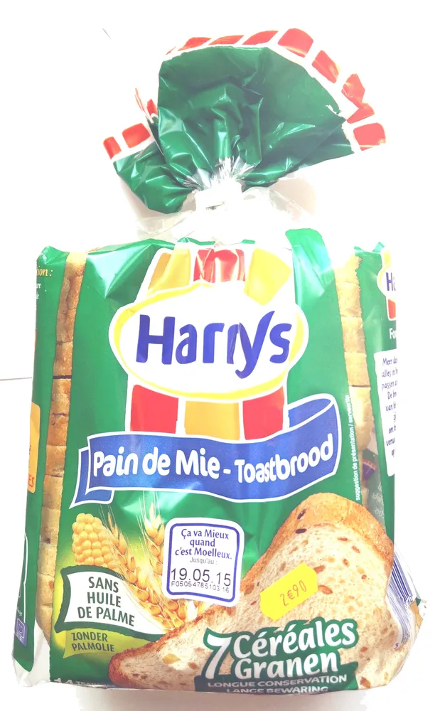 Pain de mie 7 céréales