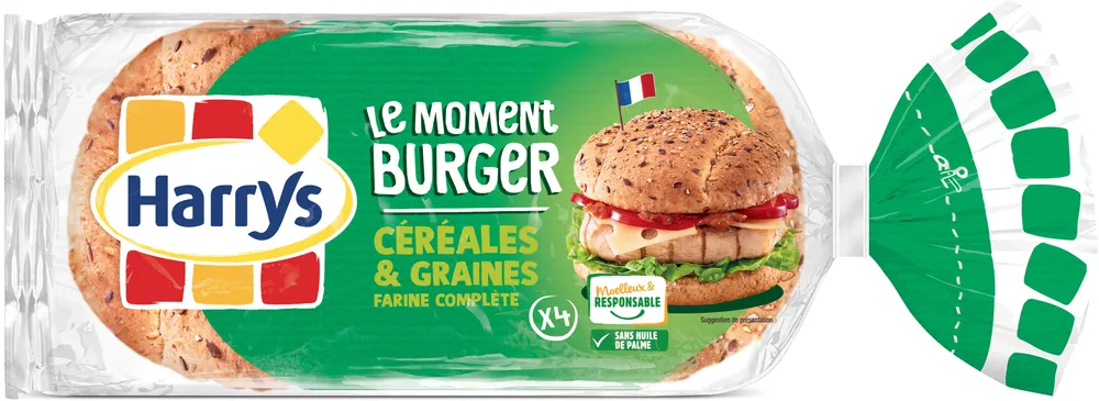Burger céréales et graines