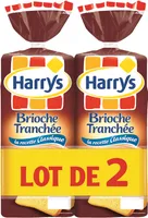 Lot 2 brioches tranchées nature