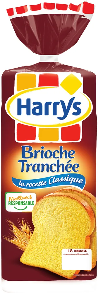 Brioche tranchée nature