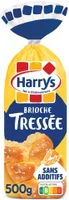 Harrys brioche tressee nature au sucre perle sans additifs 500g