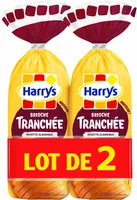 Lot brioches tranchées sans add. x2
