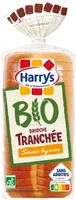 Harrys brioche tranchée bio sans additifs 400g