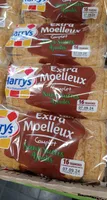 Harrys pain de mie extra moelleux complet sans sucres ajoutés 280g