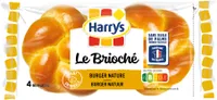 HARRYS PAIN BURGER BRIOCHE NATURE X 4 Burger Beau & Bon Brioche Natuur