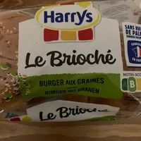 HARRYS PAIN BURGER BRIOCHÉ AUX GRAINES X4 Burger Beau & Bon Brioche met Granen