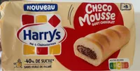 Goûter moelleux fourrés chocolat choco mousse moins de sucres 280g x8