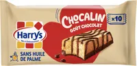 Goûter cacao et chocolat chocalin sans huile de palme 350g x10