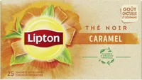 Lipton Thé Noir Caramel 25 Sachets 40g