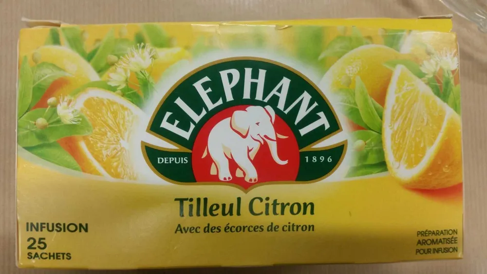 Infusion tilleul citron