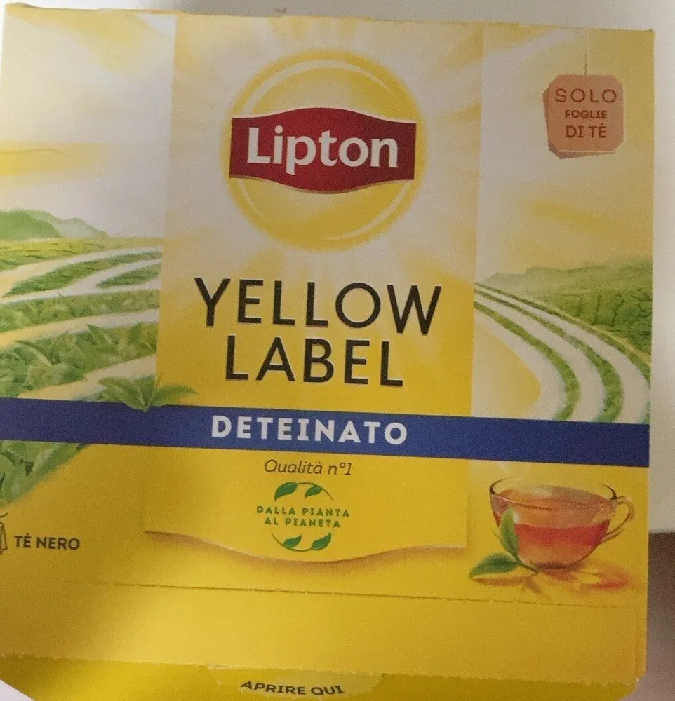 Yellow label