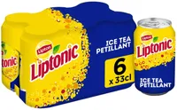 Lipton Liptonic l'original pétillant 6 x 33 cl
