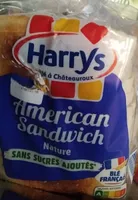 Pain de mie american sandwich nature sans sucre ajoutés