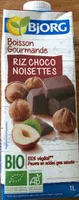 Boisson gourmande riz choco noisettes