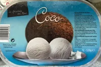 Glace au coco