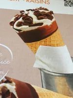 Cones rhum raisins