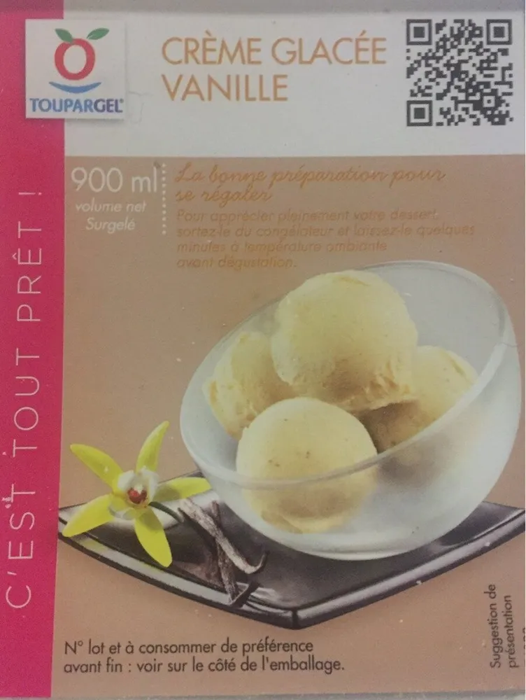 Crème glacée à la vanille