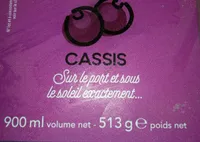 Sorbet cassis