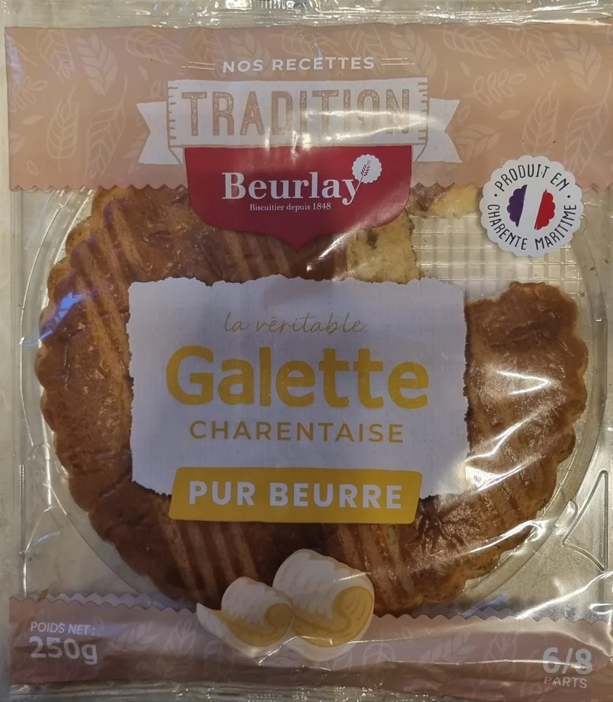 Galette charentaise Beurlay Pur beurre
