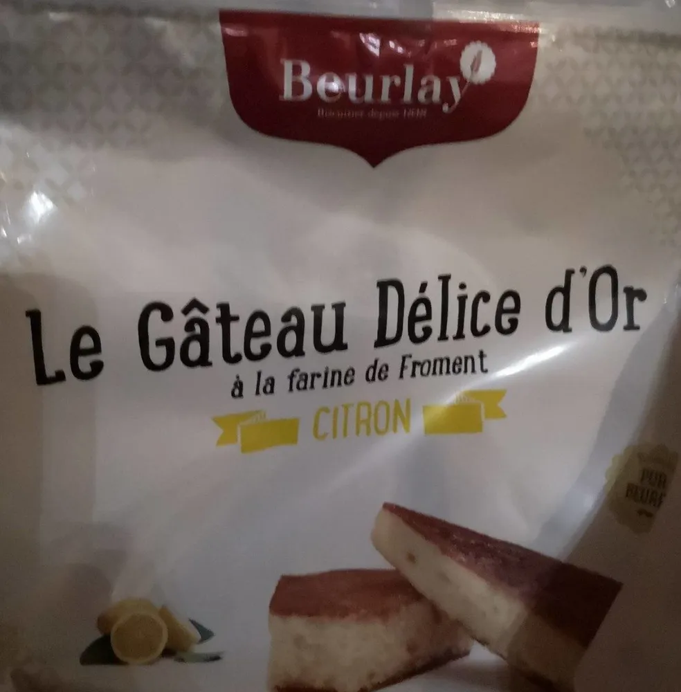 Le gâteau délice d'or