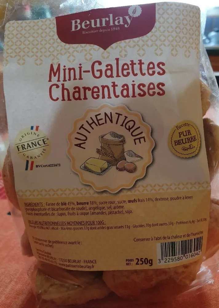 Mini galettes charentaises