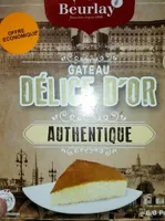 Gateau délice d'or