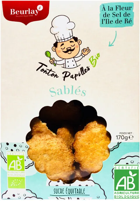 Sablés à la fleur de sel de l'île de Ré