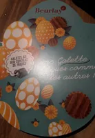 Galette Beurley fourré chocolat