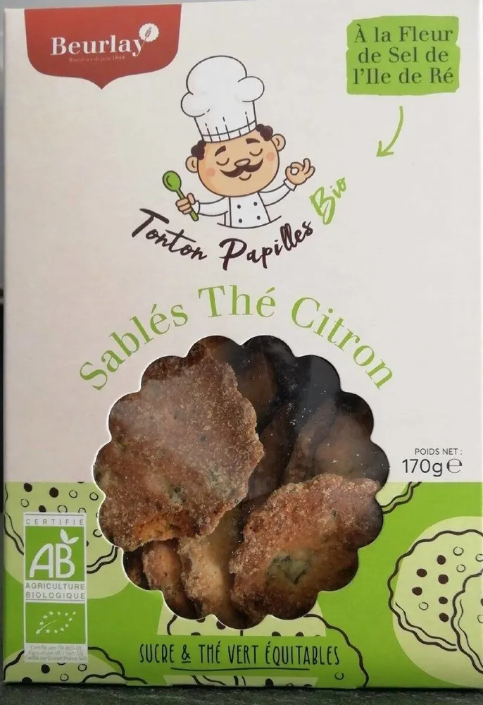Sablés Thé Citron
