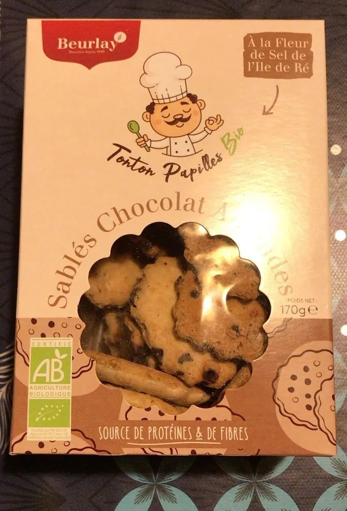 Sablés Chocolat Amandes