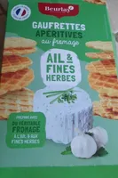Gaufrettes apéritives Ail & fines herbes