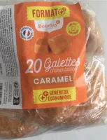 20 galettes charentaises caramel