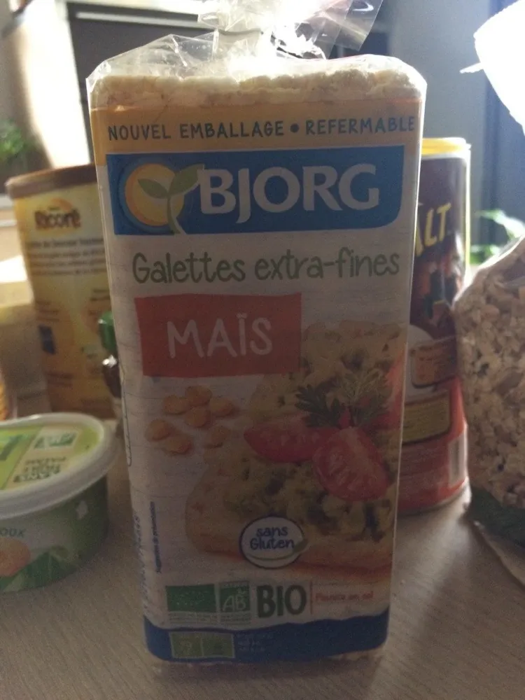 Galettes extra fines maïs