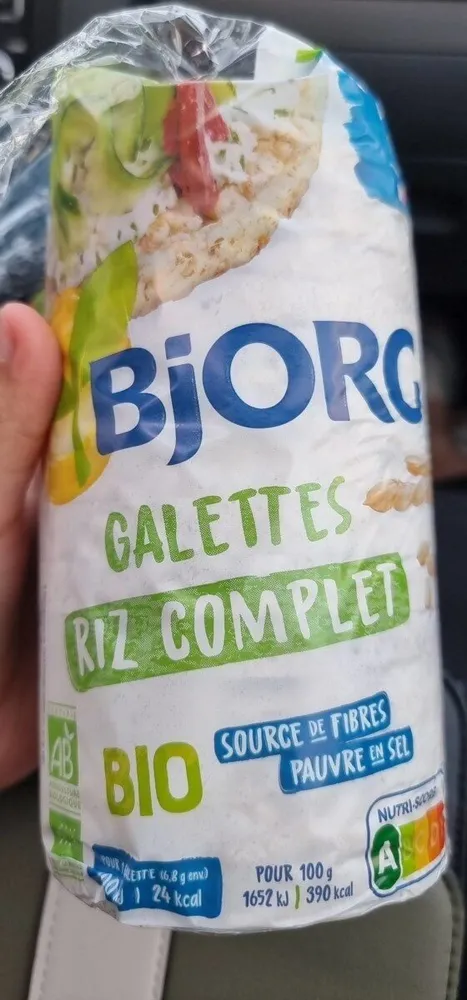 Galette riz complet