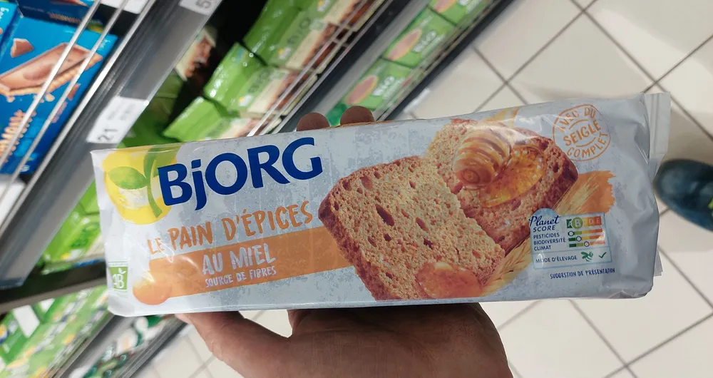 Pain d'épices miel