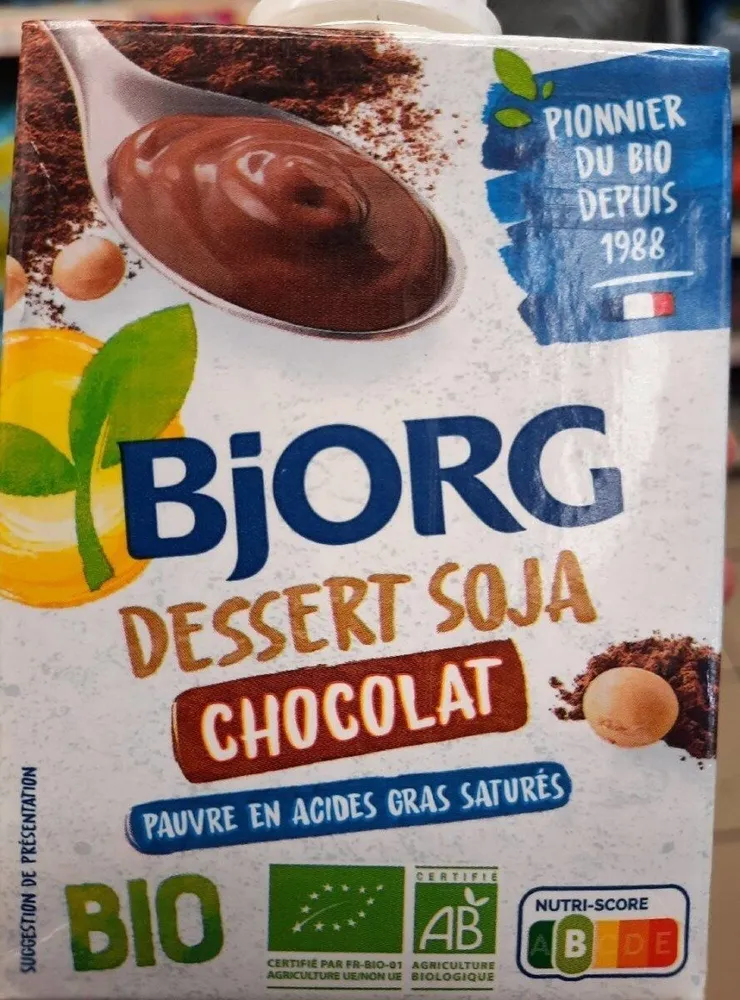 Dessert soja chocolat