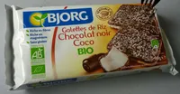 Galettes de riz chocolat noir coco bio