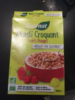 Müesli Croquant Aux Fruits Rouges