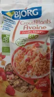 Croustillant Avoine Fruits Rouge Bio