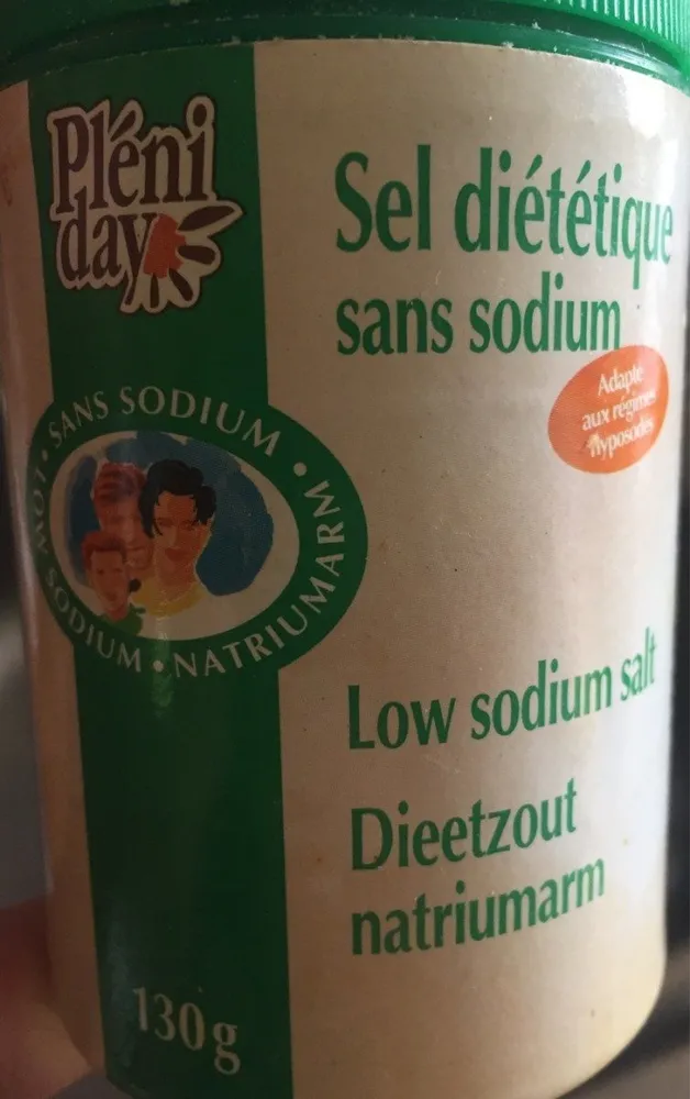 Sel diététique sans sodium