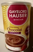 Crème saveur chocolat