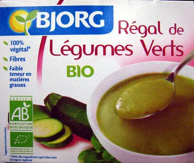 Régal de légumes verts Bio