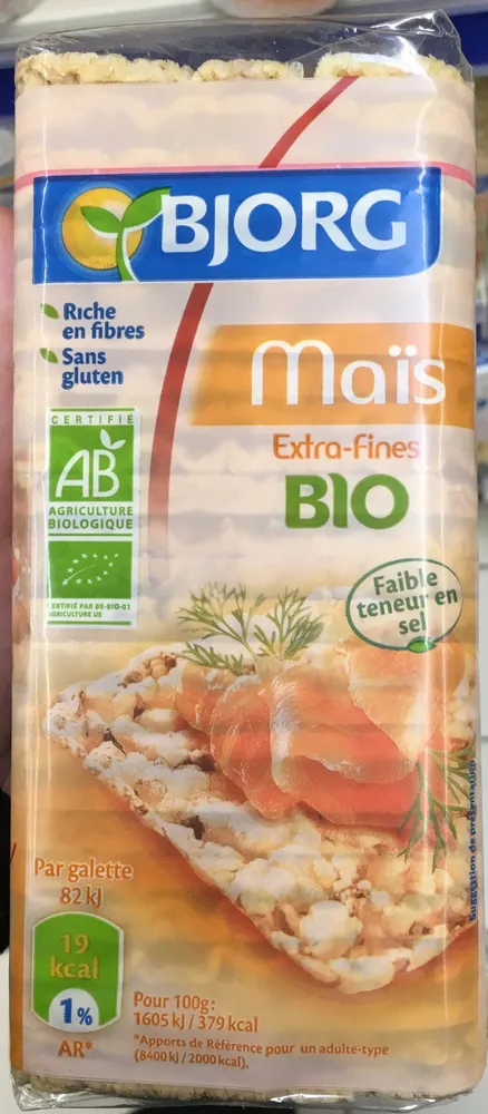 Galettes maïs extra fines