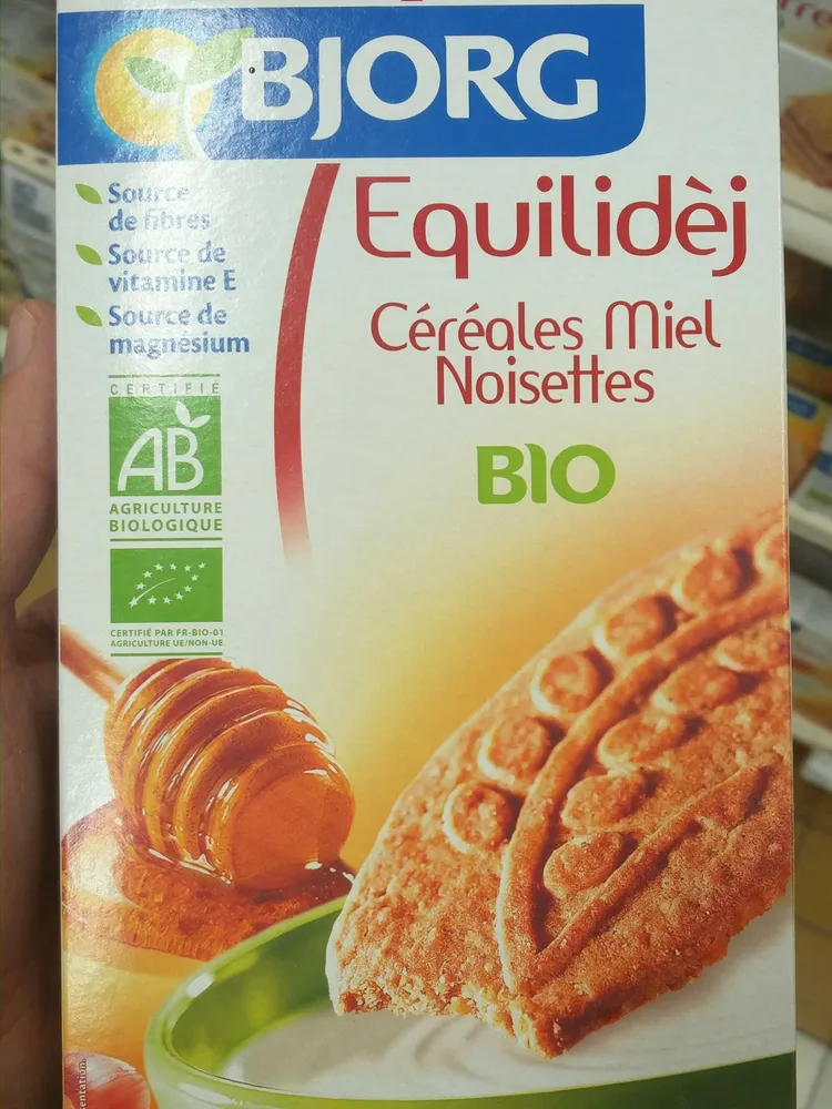 Equilidej Céréales Miel Noisettes