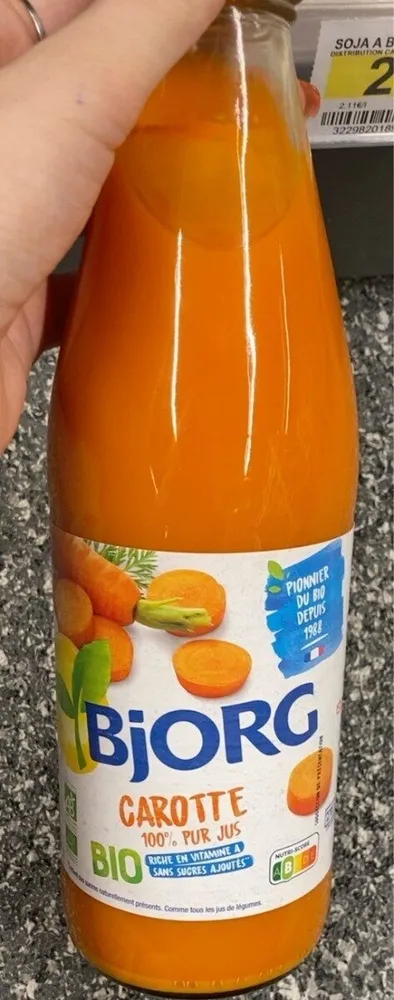 Carotte 100% pur jus