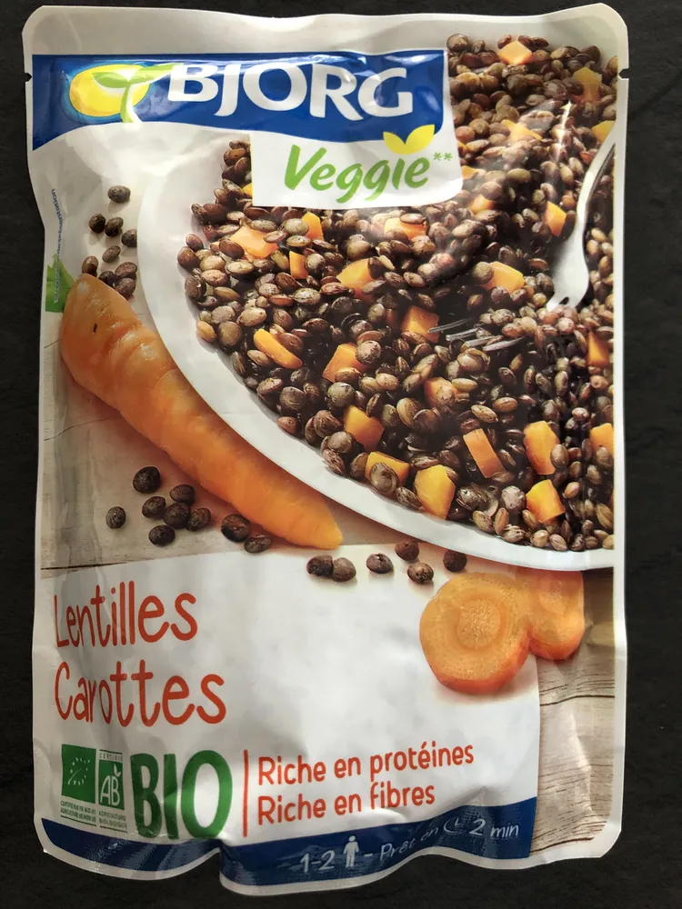 Lentilles carottes